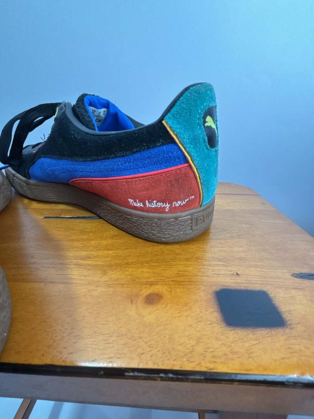 Puma Suede Triplex x Black Fives 'Make History Now' Low Top Sneakers - Picture 5 of 8